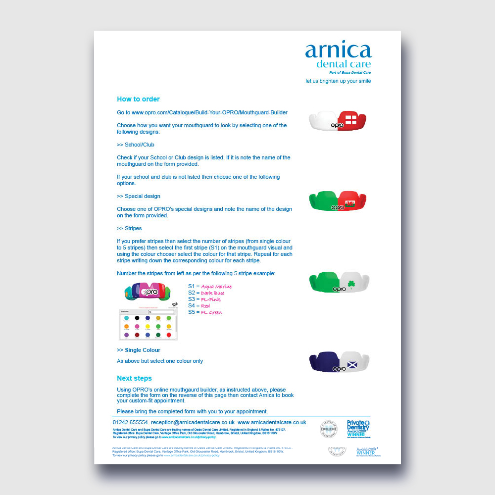 OPRO Mouthguards Page 2