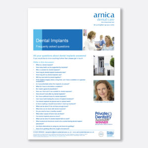 Dental Implants frequently asked questions
