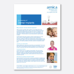 Dental Implant Overview PDF Download 