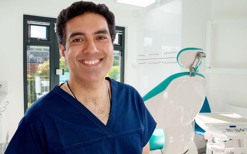 Cheltenham Orthodontist Goldie Songra in Surgery