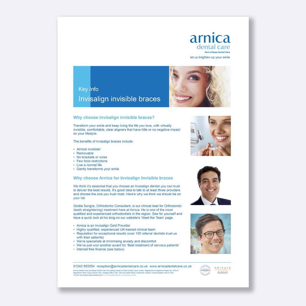 Invisalign Cheltenham Info Pack Download Image 1