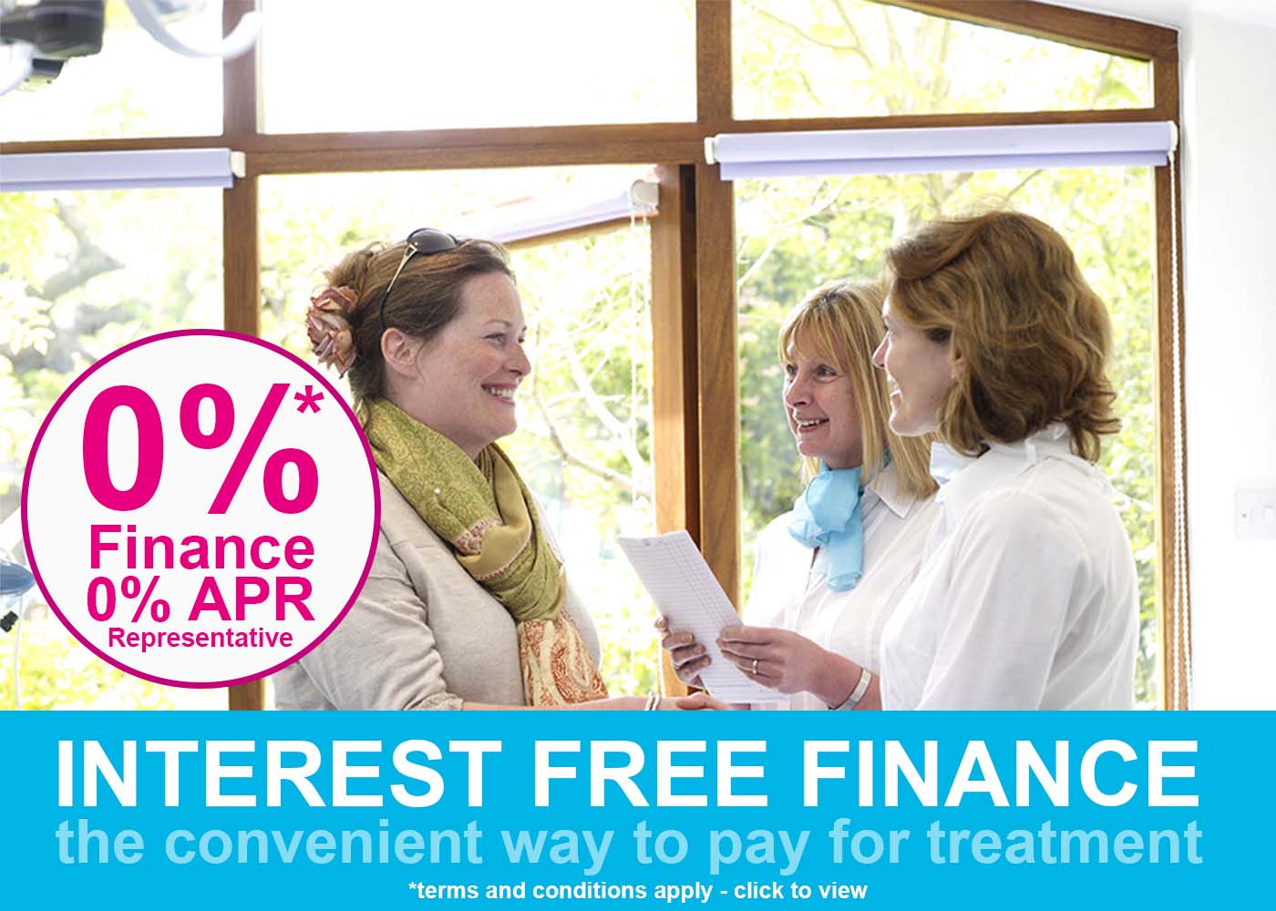 Interest free finance for All on 4 Dental Implant Costs