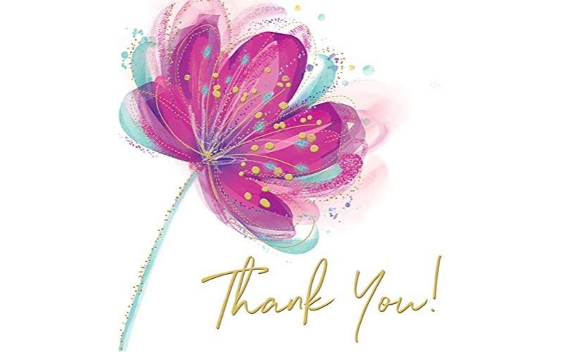 Sarisa Thank You Card - Sharon