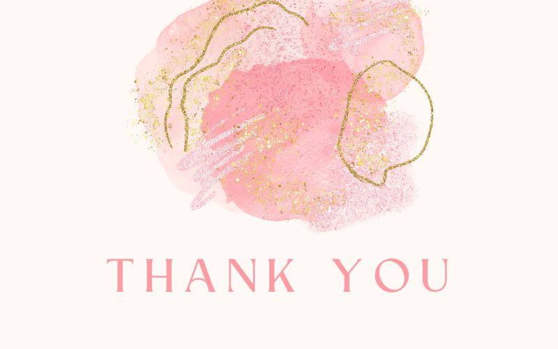 Sarisa Thank You Card - Hannah